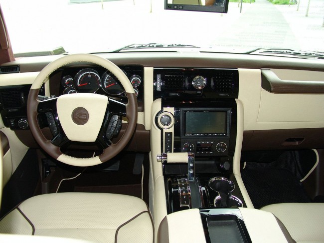 Салон Hummer H2 Latte Macciatto