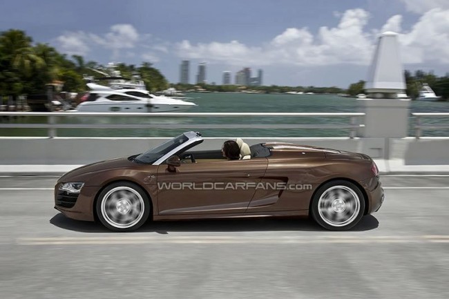 Audi R8 Spyder покажут во Франкфурте