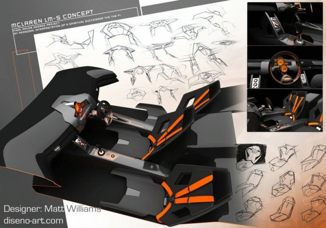 Кокпит McLaren LM5