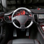 Фото панель приборов Panamera