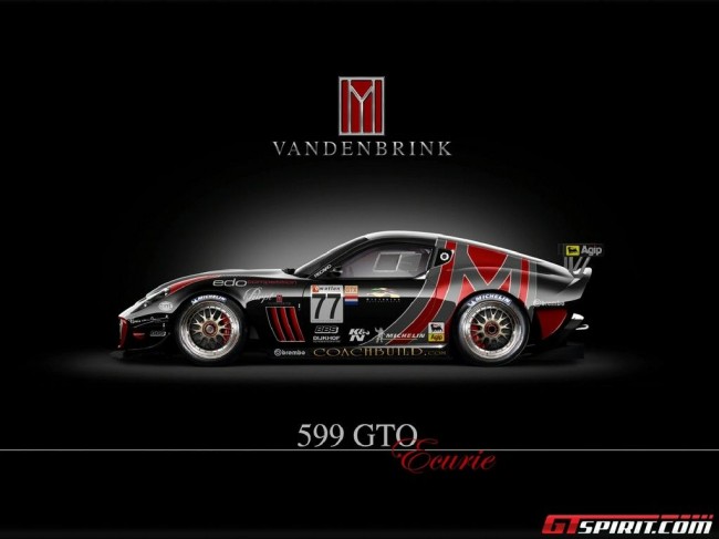 Суперкар Vandenbrink Ferrari 599 GTO Ecurie GTX