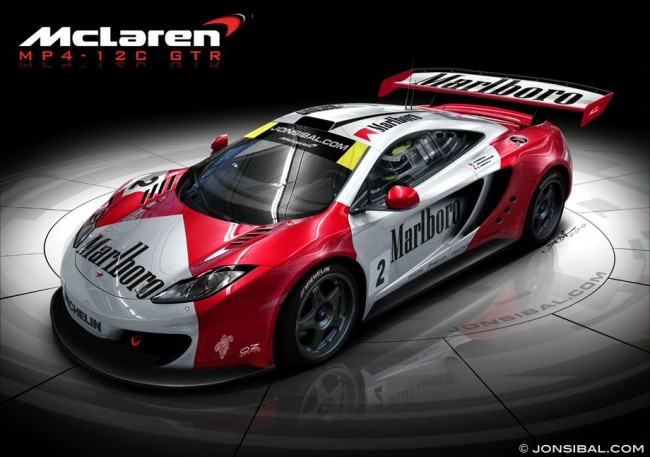 McLaren MP4-12C GTR по мотивам Макларен F1