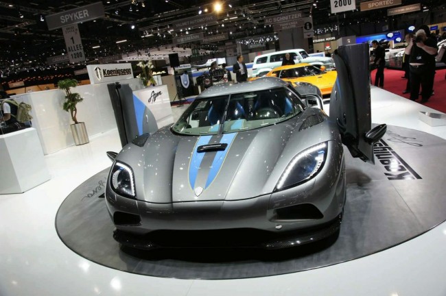 Koenigsegg Agera на Женевском автосалоне