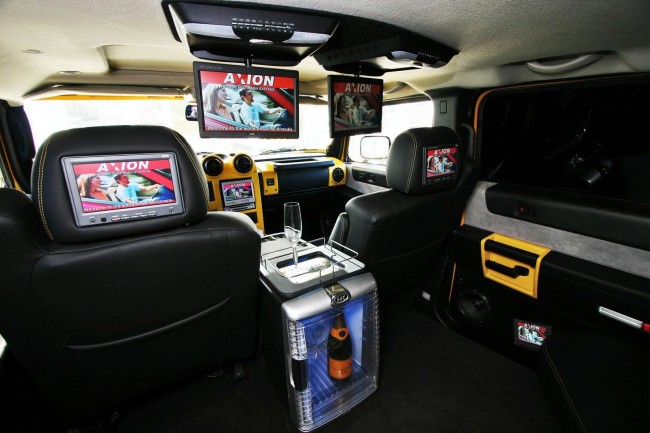 Тюнинговый Hummer H2 фото