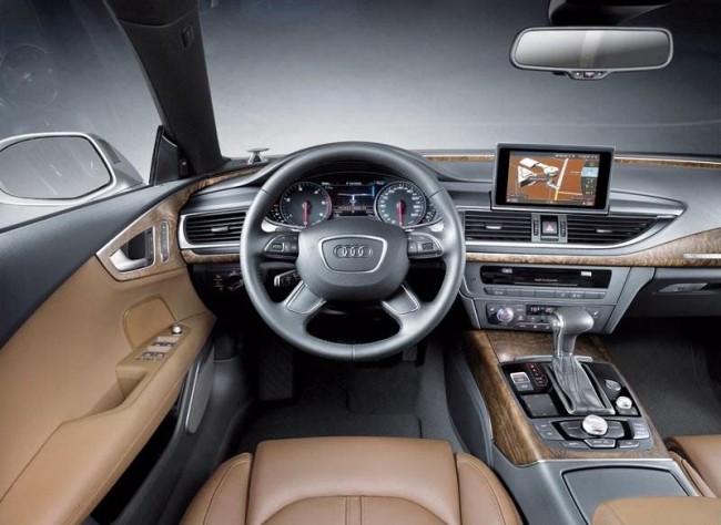 Интерьер новой Audi A7 - фото