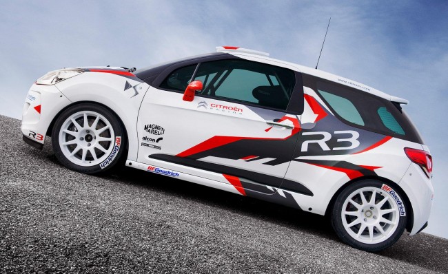 Гоночный хэтчбек Citroen DS3 R3