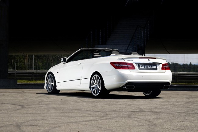 Wallpaper Mercedes E Cabriolet by Carlsson HQ