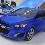 Chevrolet Aveo RS на автосалоне в Москве