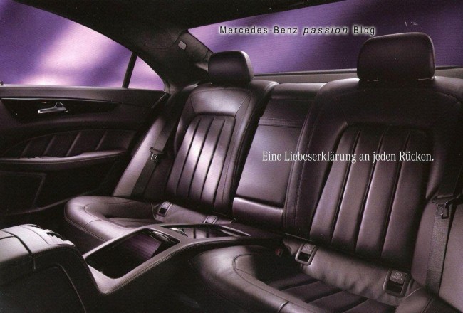 Интерьер Mercedes CLS 2012 - фото