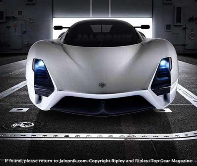 SSC Ultimate Aero II из журнала Top Gear SSC Ultimate Aero II из журнала Top Gear