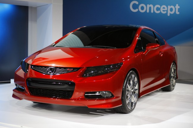 Honda Civic Concept показали в Детройте Honda Civic Concept показали в Детройте