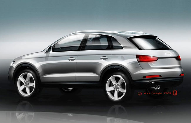 В Шанхае Audi представит новый кроссовер Q3 В Шанхае Audi представит новый кроссовер Q3