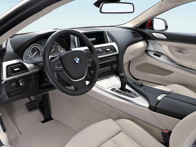 Салон новой BMW 6 Coupe 2011 фото Салон новой BMW 6 Coupe 2011 фото