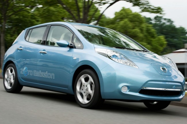 Серийный электромобиль Nissan Leaf Серийный электромобиль Nissan Leaf
