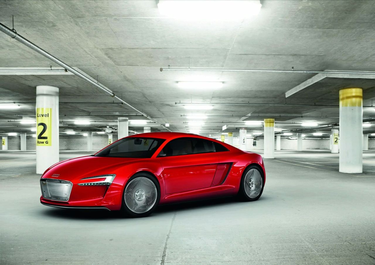 Электромобиль ауди r8