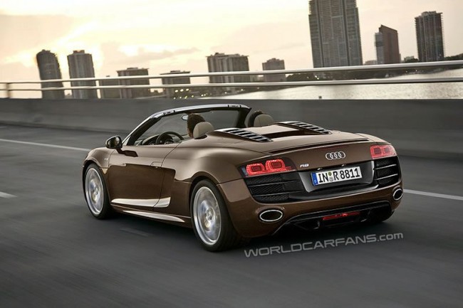 Во Франкфурте дебютирует Audi R8 Spyder Во Франкфурте дебютирует Audi R8 Spyder