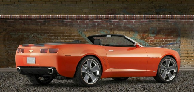 Chevrolet Camaro Convertible появится в 2011 году Chevrolet Camaro Convertible появится в 2011 году