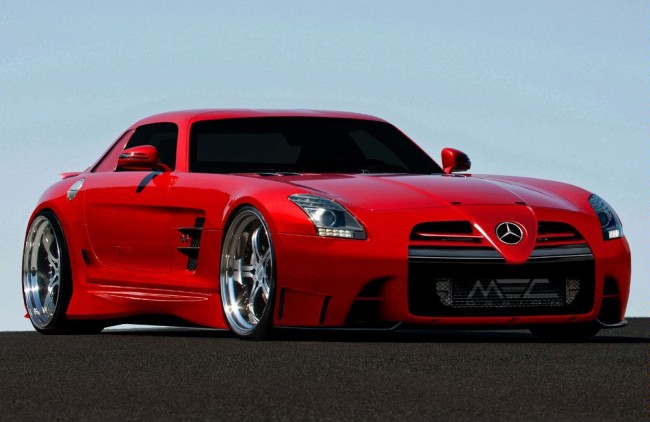 В ателье MEC Design строят планы на Mercedes SLS В ателье MEC Design строят планы на Mercedes SLS