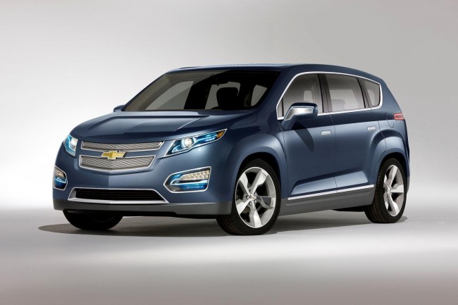 Гибридный Chevrolet Volt MPV5 показали на автосалоне в Пекине 2010 Гибридный Chevrolet Volt MPV5 показали на автосалоне в Пекине 2010
