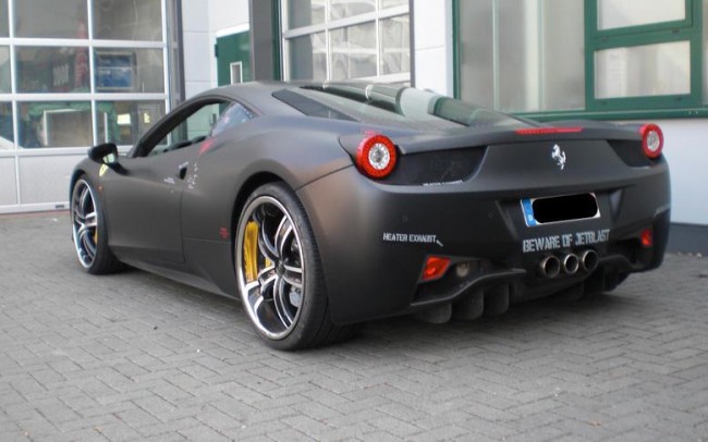 Ferrari 458 Italia Nighthawk должен ассоциироваться с американским бомбардировщиком-невидимкой Ferrari 458 Italia Nighthawk должен ассоциироваться с американским бомбардировщиком-невидимкой