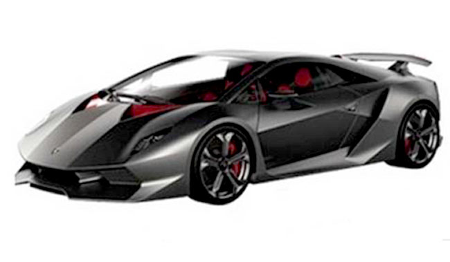 Компьютерное изображение Lamborghini Sesto Elemento Concept Компьютерное изображение Lamborghini Sesto Elemento Concept