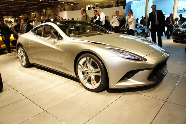 Будущий Lotus Elite 2014 показали в Париже Будущий Lotus Elite 2014 показали в Париже