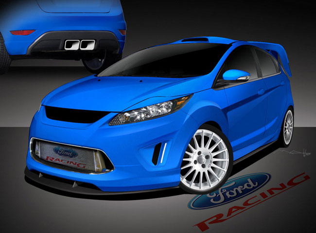 На SEMA 2010 Ford Racing привезет заряженную Fiesta На SEMA 2010 Ford Racing привезет заряженную Fiesta