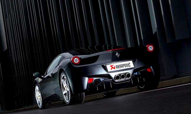 Ferrari 458 Italia получила титановый выпуск от Akrapovic Ferrari 458 Italia получила титановый выпуск от Akrapovic