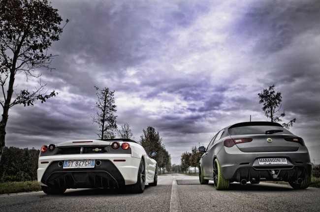 Alfa Romeo Giulietta G430 iMove и Ferrai F430 Alfa Romeo Giulietta G430 iMove и Ferrai F430