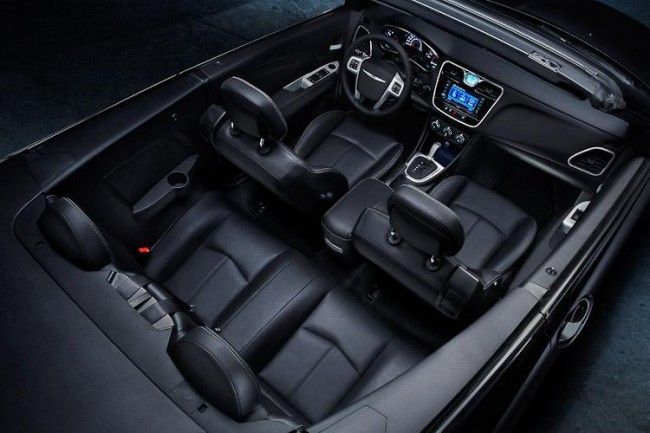 Chrysler 200 Convertible фото салона Chrysler 200 Convertible фото салона