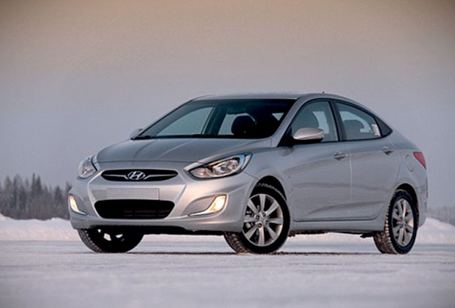 Под Петербургом началось производство Hyundai Solaris Под Петербургом началось производство Hyundai Solaris