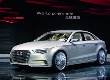 Audi A3 e-Tron Concept на автосалоне в Шанхае