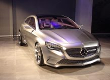 Mercedes Concept A-Class на автосалоне в Нью-Йорке