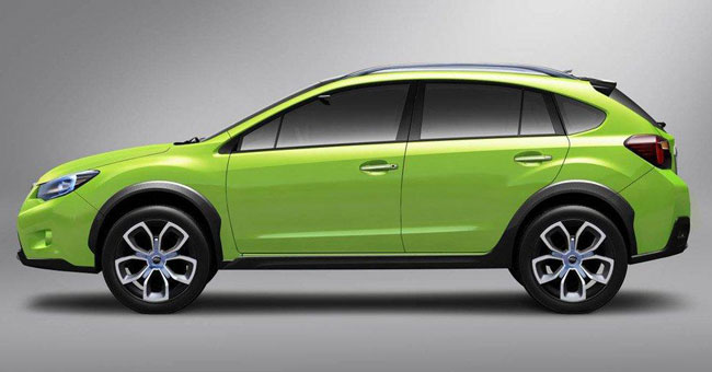 В Шанхае Subaru представила XV Concept В Шанхае Subaru представила XV Concept