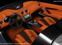 Интерьер суперкара от Arrinera Automotive