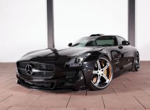 Аэродинамический обвес для суперкара SLS AMG
