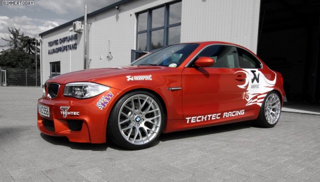 Тюнинговая BMW 1-Series M Coupe Тюнинговая BMW 1-Series M Coupe