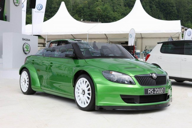 На Worthersee 2011 Шкода представила концепт Fabia RS 2000 На Worthersee 2011 Шкода представила концепт Fabia RS 2000