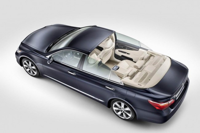 Lexus LS 600h L получил кузов Landaulet Lexus LS 600h L получил кузов Landaulet