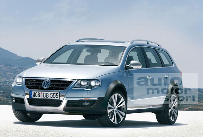Компьютерное изображение 2012 VW CrossPassat Компьютерное изображение 2012 VW CrossPassat