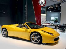 Рендер будущей Ferrari 458 Italia Spider