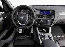 Тюнинг салона 2011 BMW X3 фото