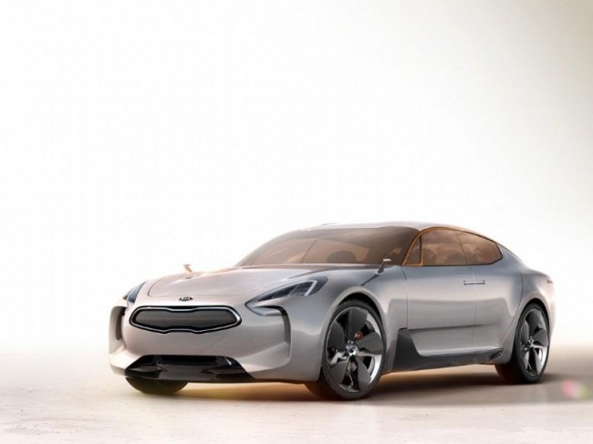 Kia показала очередные фото концепта GT Kia показала очередные фото концепта GT