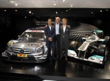 Презентация DTM AMG C-Coupe во Франкфурте