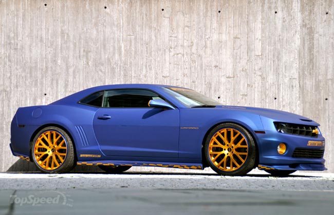 Chevrolet Camaro SS Blaumatt Gold от Geiger Cars Chevrolet Camaro SS Blaumatt Gold от Geiger Cars