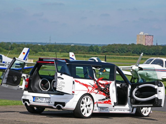 Mini Clubman JCW от Mac Audio и Wimmer RS Mini Clubman JCW от Mac Audio и Wimmer RS