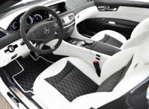 Тюнинг салона Mercdes CL600 от Брабус