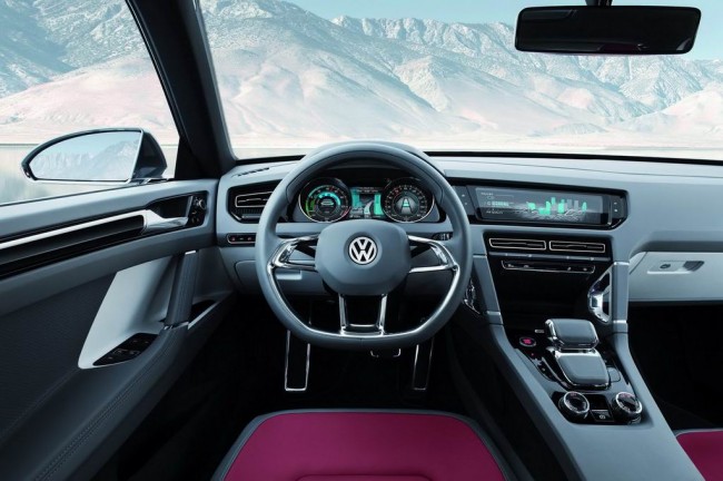 Фото салона VW Cross Coupe Concept Фото салона VW Cross Coupe Concept