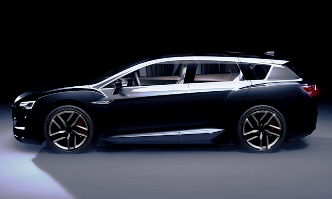 Тизер универсала Subaru Advanced Tourer Concept Тизер универсала Subaru Advanced Tourer Concept