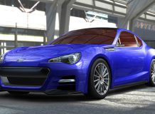 Рендер нового купе Subaru BRZ STi Concept